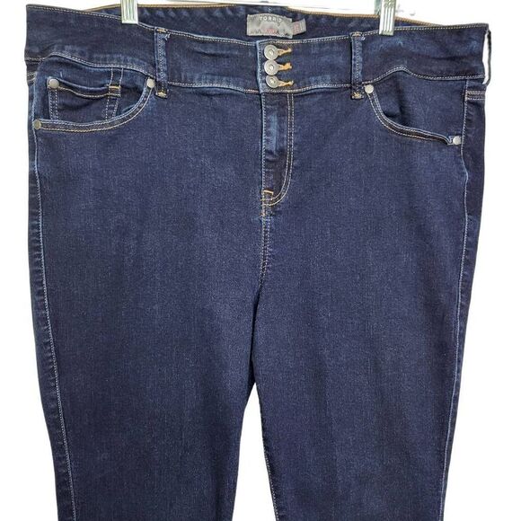 Torrid Jegging Skinny Super Soft High Rise Jean Size 22S - Picture 4 of 12